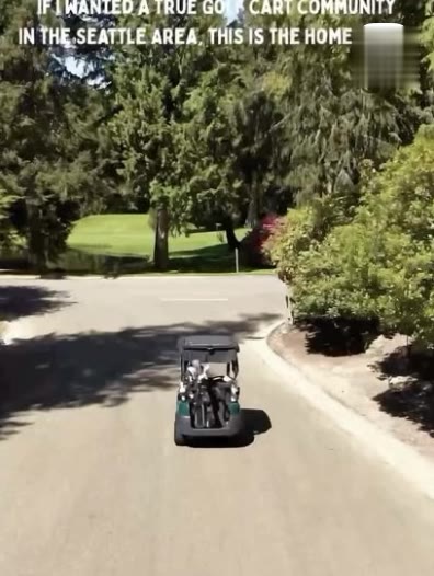 A golf cart ride through Sahalee, a true golf cart community
